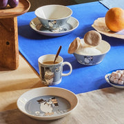 Moomin Moominpappa Grey Bowl, 5.9-Inch by Arabia