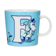 Moomin ABC "F" Mug, 13.5 oz. by Arabia