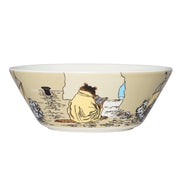 Moomin Muskrat Beige Bowl, 5.9-Inch by Arabia