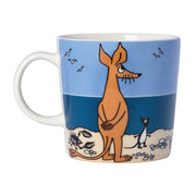 Moomin Sniff Blue Mug, 10 oz. by Arabia