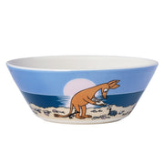 Moomin Sniff Blue Bowl, 5.9-Inch by Arabia