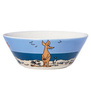 Moomin Sniff Blue Bowl, 5.9-Inch by Arabia