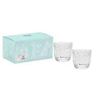 Moomin Tumbler, Set of 2, Clear, 9.5 oz. by Arabia