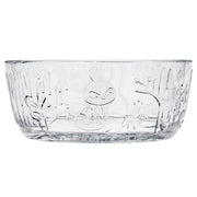 Moomin Bowl, Clear Glass, 11.8 oz. by Arabia