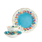100 Years 1940 Florence 3-Piece Tea Set by Royal Albert