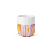 Fluted Contrast Marble Mug, 11 oz. by Royal Copenhagen