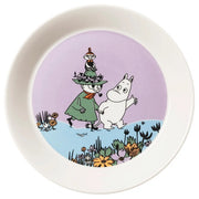 Moomin Friends Forever Plate, 7.4-Inch by Arabia