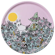 Moomin Friends Forever Serving Tray, 13.8-Inch by Arabia