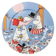 Moomin Family Time Serving Plate, 11.8-Inch by Arabia