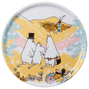 Moomin Family Time Serving Tray, 13.8-Inch by Arabia