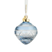 Winter Wonders Snowflakes Blue Bauble Ornament by Waterford