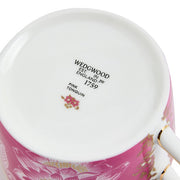 Wonderlust Pink Tonquin Teacup & Saucer, 7.1 oz., by Wedgwood