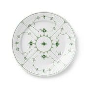 Green Fluted Plain Porcelain Plate by Royal Copenhagen