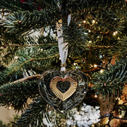 Heart Ornament with Gold by Waterford