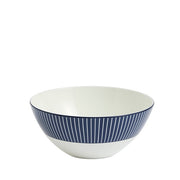 Gio Pinstripe Blue Cereal Bowl, 6.2" by Wedgwood