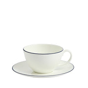 Gio Blue Line Teacup & Saucer, 8.7 oz. by Wedgwood