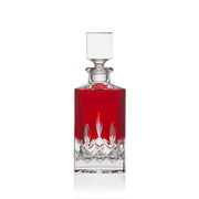 Lismore Red Square Decanter, 24 oz. by Waterford