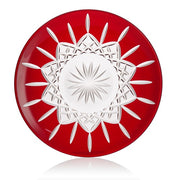 Lismore Red 12" Decorative Plate by Waterford