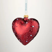 Holiday Heirlooms Red Heart Ornament by Waterford