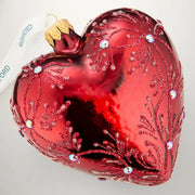 Holiday Heirlooms Red Heart Ornament by Waterford