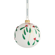 Holiday Heirlooms Mistletoe Bauble Ornament by Waterford