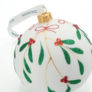Holiday Heirlooms Mistletoe Bauble Ornament by Waterford