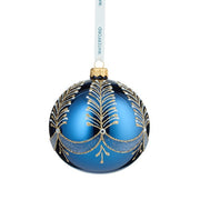 Holiday Heirlooms Blue Bauble Ornament by Waterford