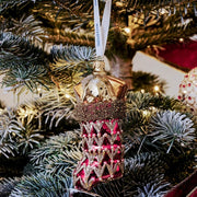 Holiday Heirlooms Red Filled Stocking Ornament by Waterford