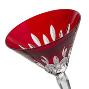 Lismore Red Martini Glasses, Set of 2, 7oz. by Waterford