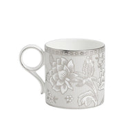 Silver Tonquin Mug, Silver/White, 9 oz. by Wedgwood