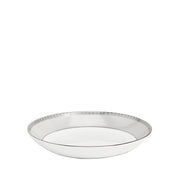 Silver Tonquin Deep Plate, 8.6" by Wedgwood