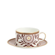Red Splendour Teacup & Saucer, 5.9 oz. by Wedgwood