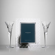Lismore 5X7 Picture Frame & Toasting Flutes 3-Piece Gift Set by Waterford