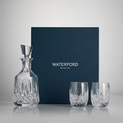 Lismore Round Decanter & Double Old Fashioned 3-Piece Gift Set by Waterford