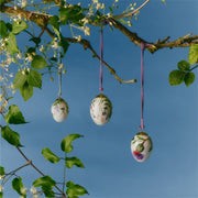 2026 Spring Easter Egg Collection Mini Egg Heartsease, Set of 2, by Royal Copenhagen