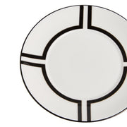 Vera Wang Luxe Graphite Teacup & Saucer, Version 1, 7.9 oz. by Wedgwood
