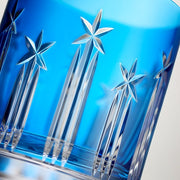 US250 Red & Blue Double Old Fashioned Glasses, Set of 2, 11.5 oz. by Waterford