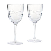Vera Wang Luxe Graphite Red Wine Glass, Set of 2 by Wedgwood