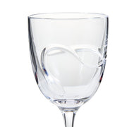 Vera Wang Luxe Graphite White Wine Glass, Set of 2 by Wedgwood