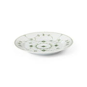 Green Fluted Plain Porcelain Plate by Royal Copenhagen