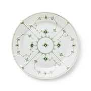 Green Fluted Plain Porcelain Plate by Royal Copenhagen