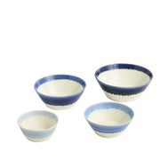 1815 Pacific Glaze Stacking Bowls, Blue, Set of 4 by Royal Doulton