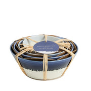 1815 Pacific Glaze Stacking Bowls, Blue, Set of 4 by Royal Doulton