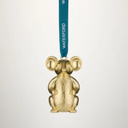 Mouse Golden Ornament by Waterford