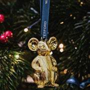 Mouse Golden Ornament by Waterford