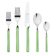 Fantasia Apple Green Flatware by Mepra Flatware Mepra 