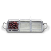 Crudite Tray with 3 Forks by Match Pewter