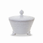 Renaissance White Covered Stemmed Bowl, 8" by Arte Italica Dinnerware Arte Italica 