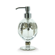 Vetro Platinum Liquid Soap Pump, 14 oz. by Arte Italica Glassware Arte Italica 