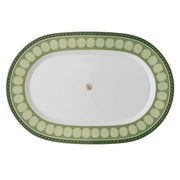 Signum Fern Porcelain Serving Platter, 10.25" x 15.75" by Swarovski x Rosenthal Serving Platters Rosenthal 
